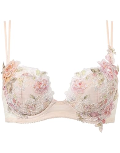 ワコール パルファージュ Vリッチブラ D65 花柄刺繍 M 2025年最新