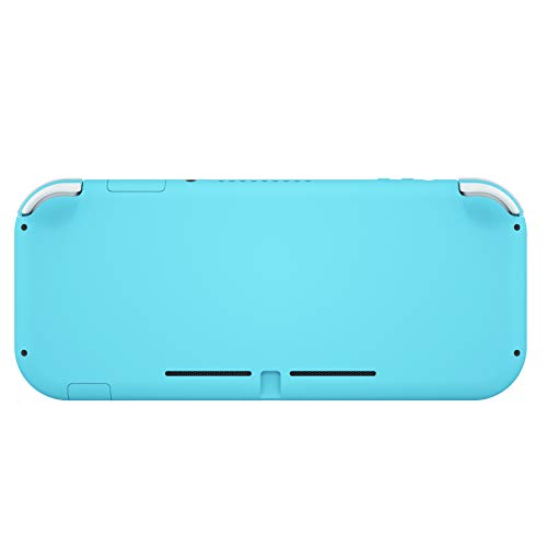 Image of eXtremeRate Heaven Blue DIY Replacement Shell for Nintendo Switch Lite, NSL Handheld Controller Housing with Screen Protector, Custom Case Cover for Nintendo Switch Lite [Console NOT Included]
