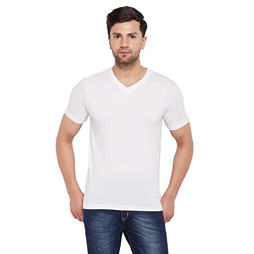 Image of Orewa Men Men's Solid Regular Fit T-Shirt