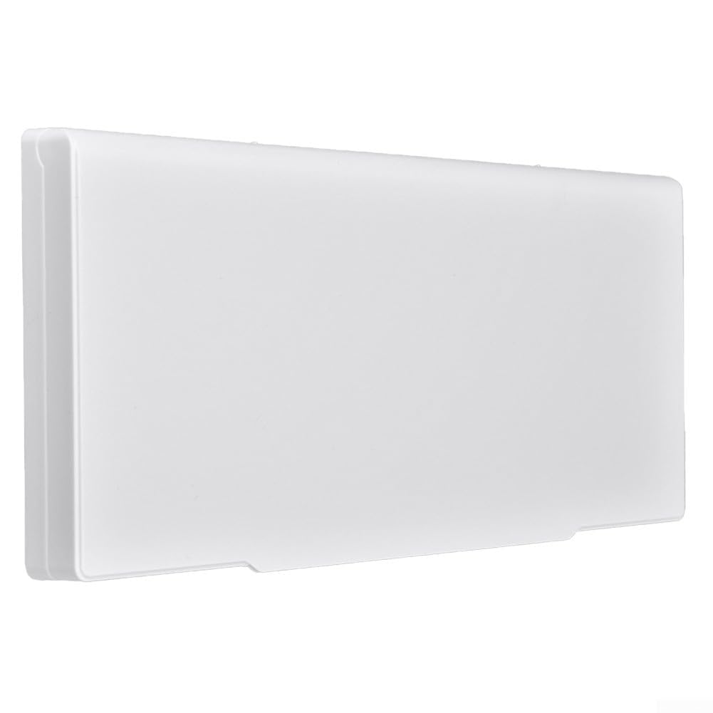 Waterproof Plastic Socket Cover Box Wallmounted for 86 Type Switches Providing Protection Against Water Splashes and Dust in Bathrooms and Outdoor Areas (black)