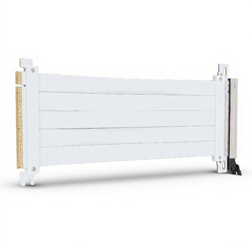 Câble PCIE 5.0 X16 128 Go/s | Riser haute vitesse flexible pour GPU vertical de cartes graphiques