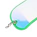 Fishing Flasher,Luminous Double Sided Trolling Flasher Fishing Trolling Tackle for Trolling Salmon Sea Trolling Accessories (Transparent Green)