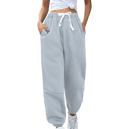 Jogging femme taille haute doublé pour ne plus avoir froid pendant vos loisirs