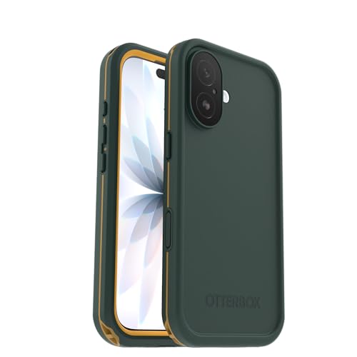 Image of OtterBox iPhone 17 FRĒ Series Waterproof Case - Submerge Green - Waterproof iPhone Case up to 2 Meters, IP68, Phone Case for Swimming /Snorkeling