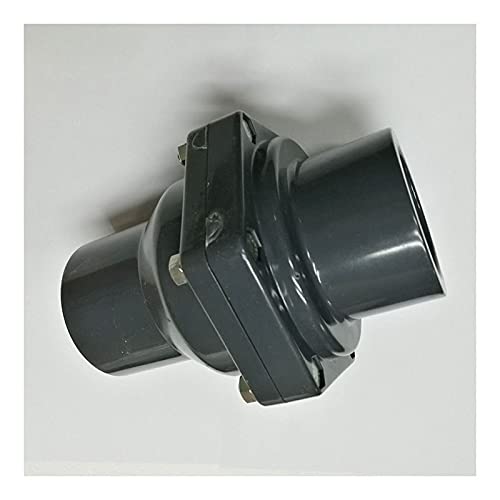 válvula de retorno unidireccional 1 válvula antirretorno de PVC, válvula de retención de aleta de plástico Dn25 Dn32 Dn40 Dn50, for Universal Vertical Horizontal/32Mm (Size : 25Mm)