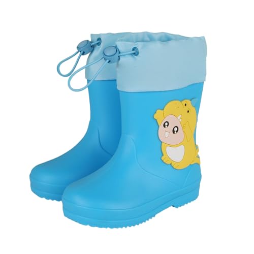 Generisch Botas de lluvia para niños, impermeables, antideslizantes, para niñas y niños, ideales para la lluvia, para jugar a través de charcos de barro, adecuadas para la escuela, jardín, camping