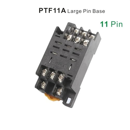 Base de relais électromagnétique LY2N embase PTF11A 11 broches usage général 250V - 2