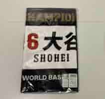 大谷翔平　2023WBC優勝記念フェイスタオル 新品】WBC優勝記念 大谷翔平 フェイスタオル 16 侍ジャパン 2023
