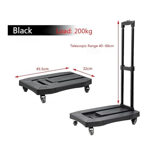 Carretilla plegable ligera de mano para carga pequeña miniatura 2