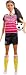 Barbie Athlete Doll, Brunette Soccer Player Doll Wearing Uniform and Socks with Soccer Ball, for 3 to 7 Year Olds