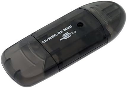 SANOXY 4 in 1 Mini USB 2.0 Memory Card Reader Writer SD MINISD MMC Mobile RSMMC - Compatible with Sony, SanDisk, Toshiba, Lexar