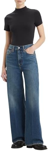 Levi's Damen Ribcage Wide Leg Jeans