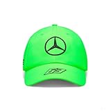 Mercedes AMG Petronas Formula One Team - 2023 George Russell Driver Hat - Neon Green - Unisex - Size: One Size