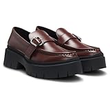Hugo Kris Newloafer Brom, Mocasines Mujer, marrón Oscuro, 36 EU