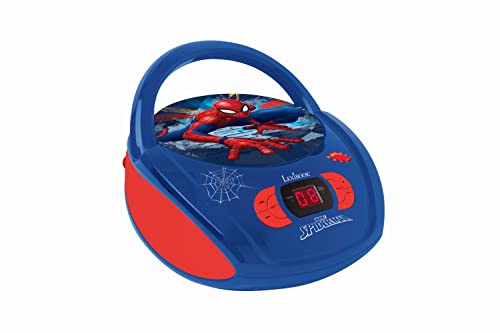 Lexibook Marvel Spider-Man Peter Parker Radio Lecteur CD, Prise écouteurs, Entrée Line-in, Pile...