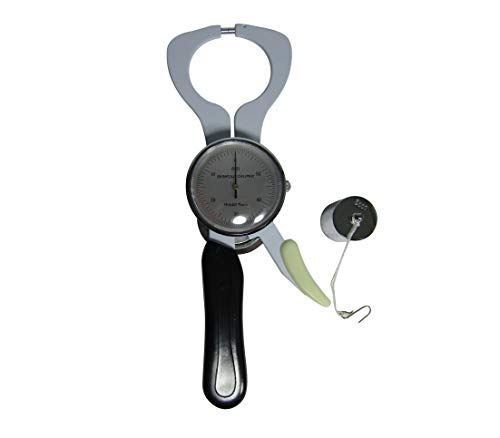 JIAWANSHUN Accuracy Body Fat Tester Calculator Skin fold Caliper Analyzer Body Fat Caliper Measuring Tool