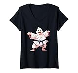 Photo Gallery donna divertente anatra paffuta kung fu karate judo taekwondo arti marziali maglietta con collo a v Photo Gallery donna divertente anatra paffuta kung fu karate judo taekwondo arti marziali maglietta con collo a v