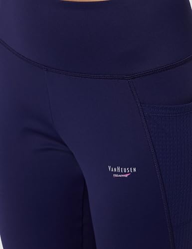 Image of Van Heusen Women's Stretch Fit High Rise Proactive Elite High Stretch Leggings - Moisture Wicking, Moderate Compression