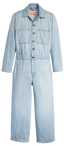 Levi's Para Mujer. A5930-0006 Mono Largo Iconic Lightweight Azul (S), Casual, AlgodóN, Denim, Manga Larga - 7