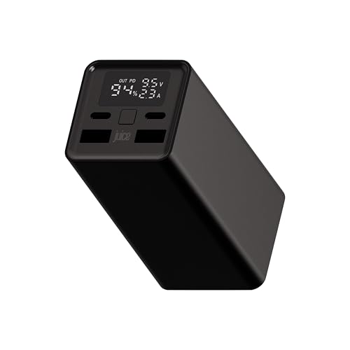 Juice Eco Super Max Power Bank 20000mAh 100W – Portable Charger with USB-C Fast Charging for Laptop, MacBook, iPhone 15 16, Samsung, Steam Deck – Perfect for Travel, Camping, Outdoor Activities