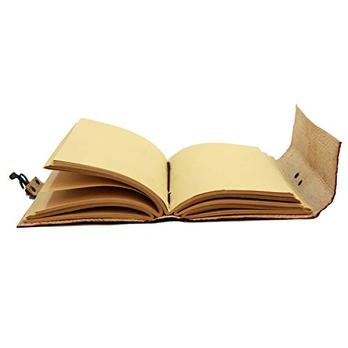 Diario in pelle con pagine sfoderate, per donne e