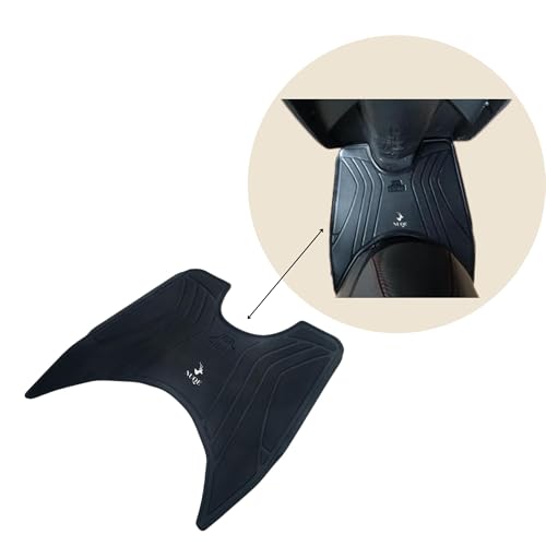 Image of Nuqe Rubber footmat Compatible for 2025 Ntorq 150 Scooter | Floormat Compatible for 2025 Ntorq 150 Scooter.