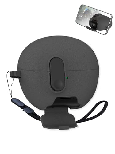Compatible with Huawei FreeClip Headphones，True Noise Cancelling Earbuds,UYRUREL Full Body Shockproof Protective Cover with Lanyard,Dark Gray