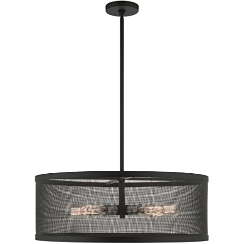 Image of Livex Lighting 5-Light Chandelier, Black