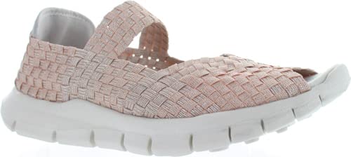 Bernie Mev Comfi Women's Flat (36 EU, Blush Shimmer, Numeric_5_Point_5)