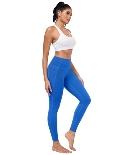 Image of ATHVOTAR Leggings with Pockets for Women, 7 Packs High Waisted Workout Tummy Control Yoga Pants