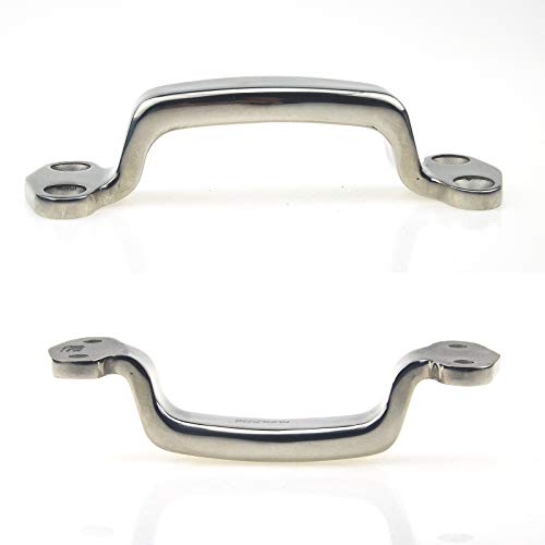 Image of SAIYEN Heavy Duty Marine Grade Handle Stainless Steel Lift Grab Pull Handle,5-3 /4 Inches