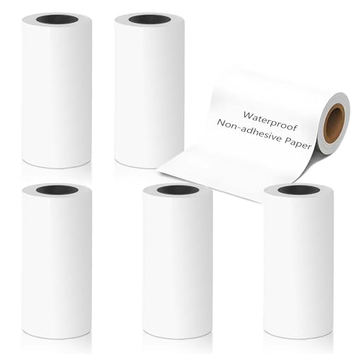 6 Rolls of Non-Adhesive Papers