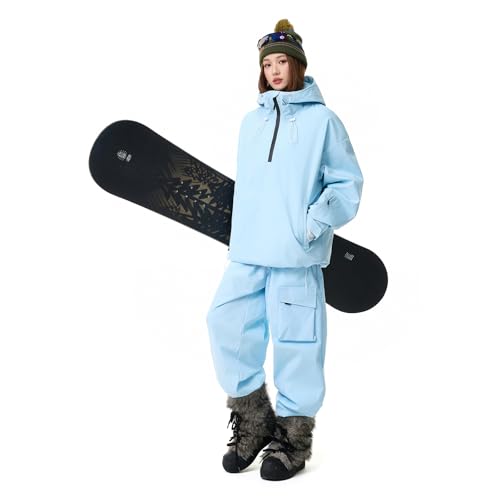 [EASLADY] Xm[{[hEFA XL[EFA Y fB[X ㉺Zbg h10000mm t[Xn ۉ hXJ[gt vI[o[^Cv h ʋC @\|Pbgt Xm[EFA Xq߉ S-5XL (u[,S)