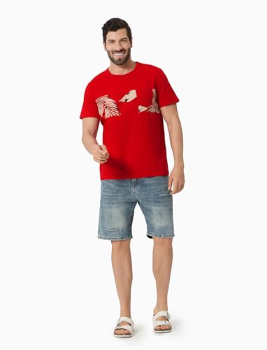 Image of PATPAT Family Matching Outfits Mommy and Me Dresses Hawaiian Tropical Vacation Beach Spaghetti Strap Dress and Shirt