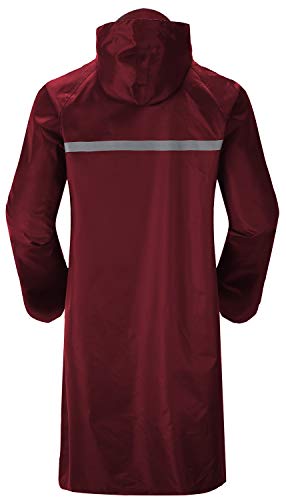 Image of Cheering Rain Coat for Mens Rainwear Waterproof Rain Jacket Long Sleeve Raincoat