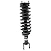 KYB SR4548 Strut-Plus Complete Corner Unit Assembly -Strut, Mount and Spring, black
