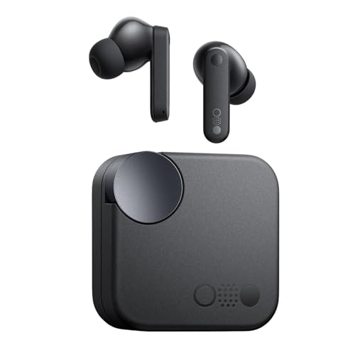 Image of CMFF Buds with 61 dB ANC, Ultra Bass Technology & Upto 51 Hours of Battery Life Bluetooth Headset,4HD Mics,USB-C,13mm Drivers,Easy Use for iPhone,Apple Compatible (Black)