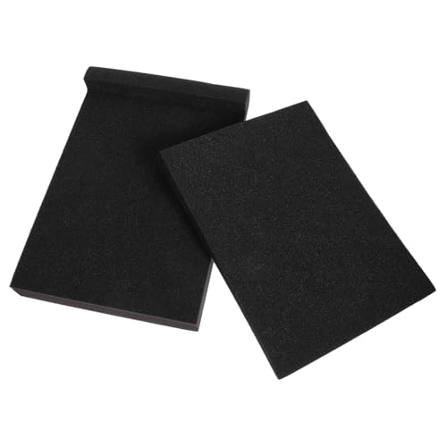 TEMPNAP 2個入り スピーカー遮音パッド 高密スポンジ素材 耐衝撃クッション 振動吸収 モニター サブウーファー対応