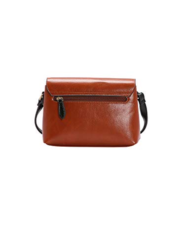 Bolsa Feminina Chenson Verniz Clássico Transversal Caramelo