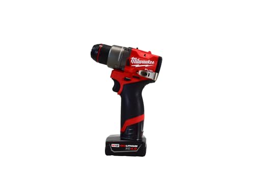 Milwaukee 3403-22 12V Cordless 1/2' Drill Driver Kit w/Batteries, Charger & Case