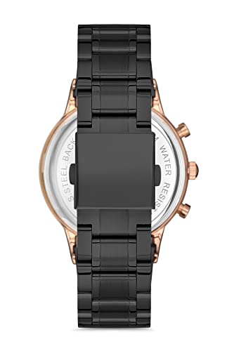 Ferro Analog Black Dial Men's Watch-FM11145A-R - Image 3