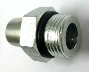 AF C3249-08-04-1/2 Male O-Ring Boss (3/4''-16 Threads) x 1/4 Male Pipe (.540''-18 Threads)