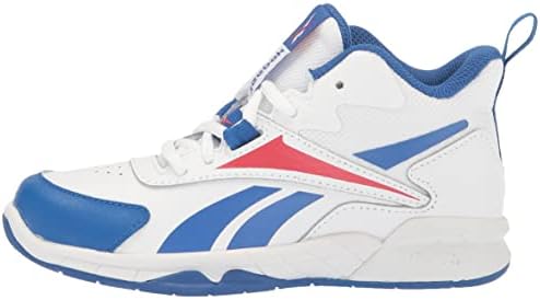 Reebok Boy's More Buckets Baseball Shoe, White/Vector Blue/Vector Red, 11 Little Kid | Image 7