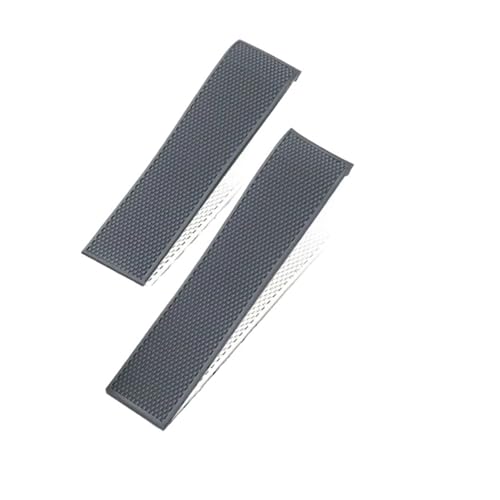 Bracelet de montre en caoutchouc 21mm silicone pour Longines Conquest L3.742