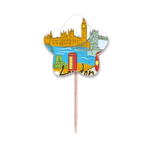 Lable cupcake picks UK pour décorer facilement vos desserts de fête - 2