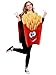Seasons Adult French Fries Costume, Novelty Outfit for Halloween or Parties