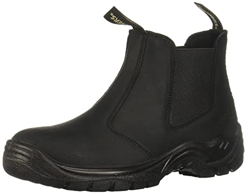 Skechers Men's Chelsea Boot Construction Shoe, Black, 9