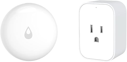 Aqara Sensor de fugas de agua Plus Aqara Smart Plug, requiere AQARA HUB, Zigbee, para automatización del hogar inteligente