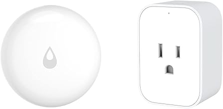 Aqara Water Leak Sensor Plus Aqara Smart Plug, Requires AQARA HUB, Zigbee, for Smart Home Automation