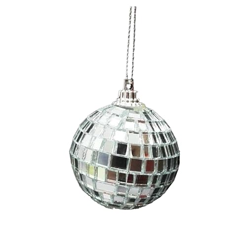 Bola espejada reflectante plateada para fiestas, bodas y festivales Holibanna miniatura 5